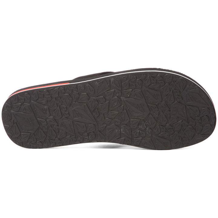 Volcom Victor Sandals Black Top