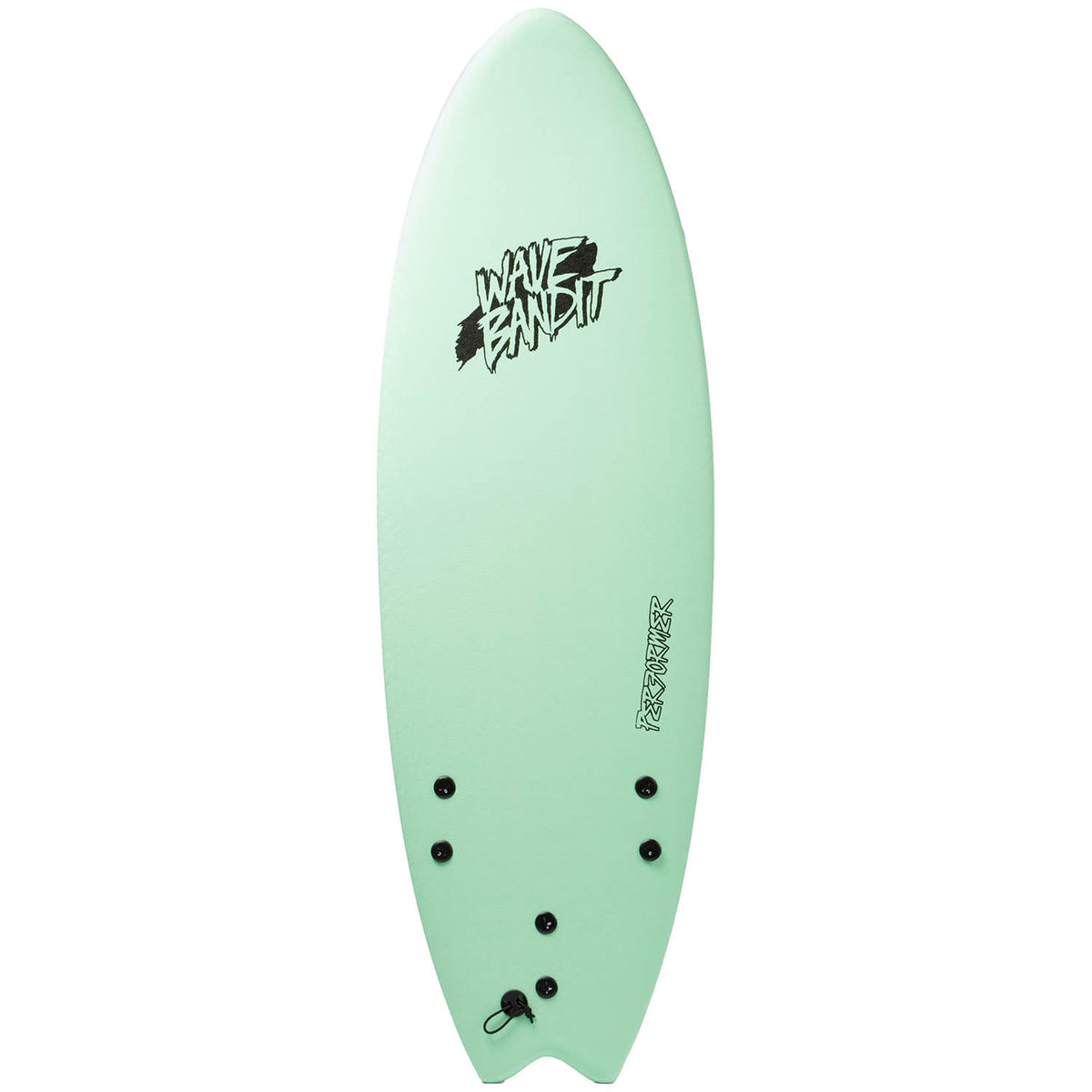 Catch Surf Wave Bandit Performer Tri-Fin Surfboard Mint Front View