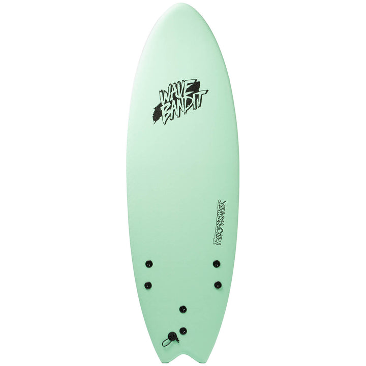 Catch Surf Wave Bandit Performer Tri-Fin Surfboard Mint Front View