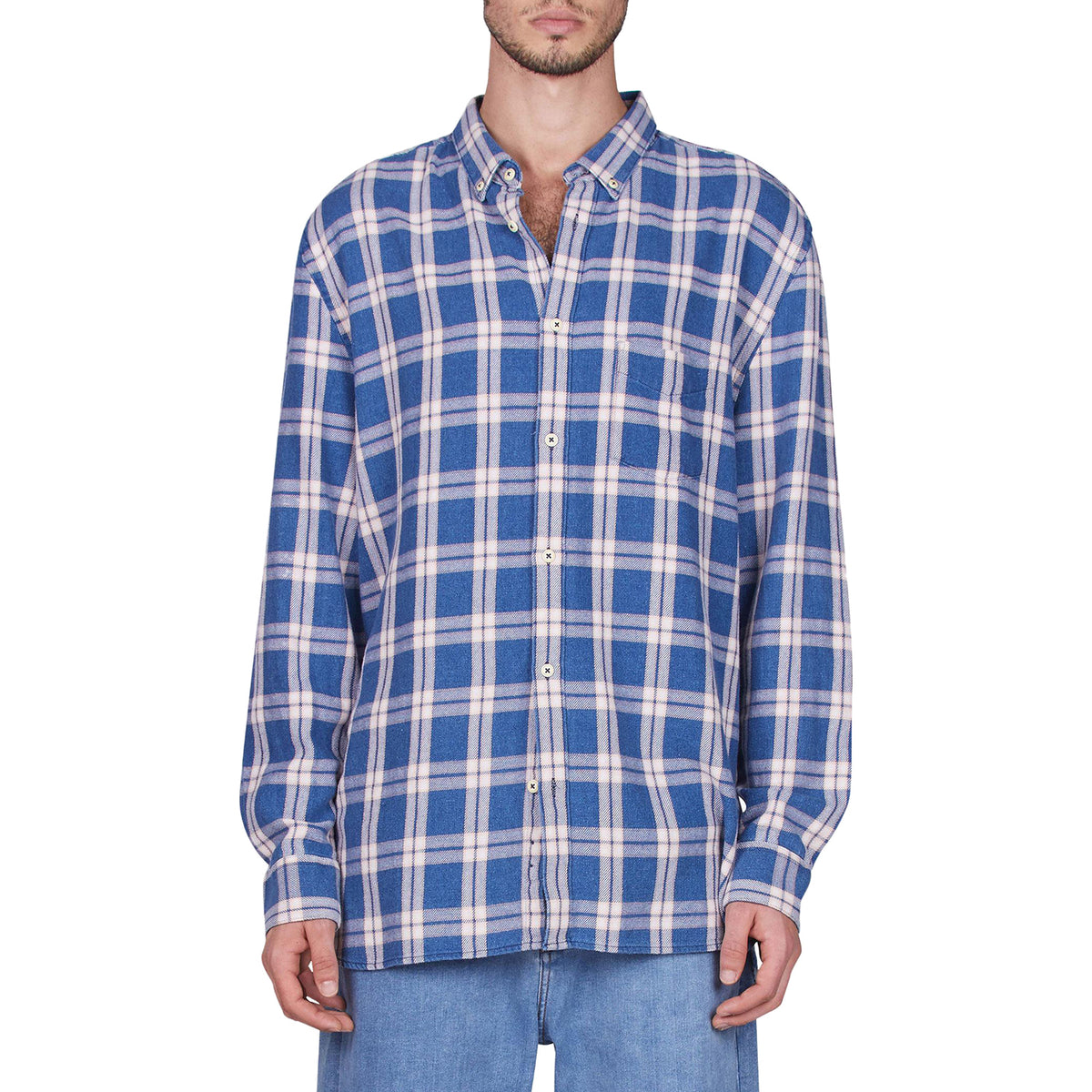 Barney Cools Cabin Flannel Shirt Plaid