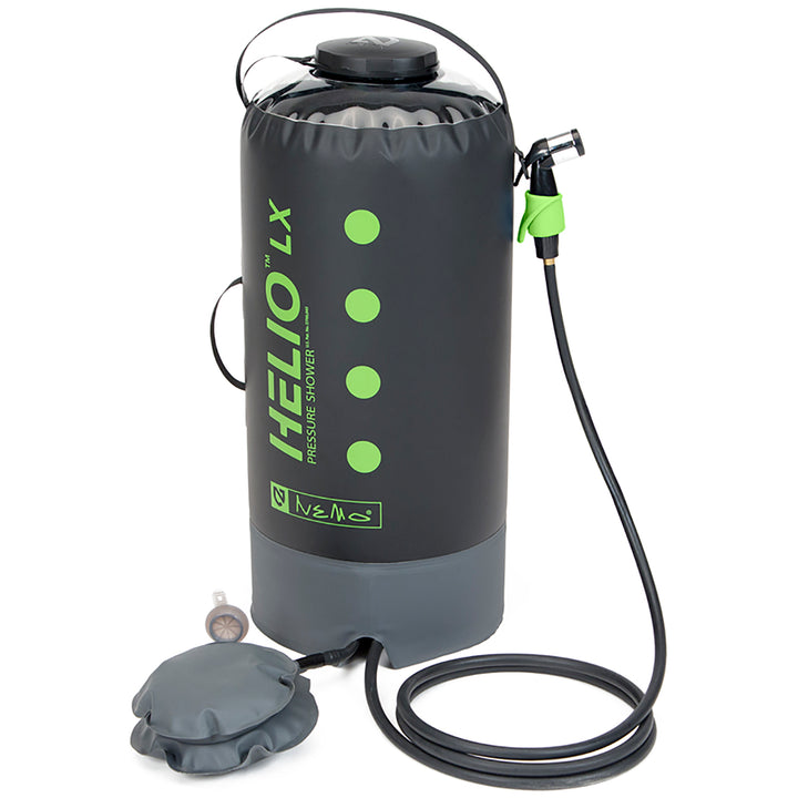 Nemo Helio LX Pressure Shower Black/Apple Green