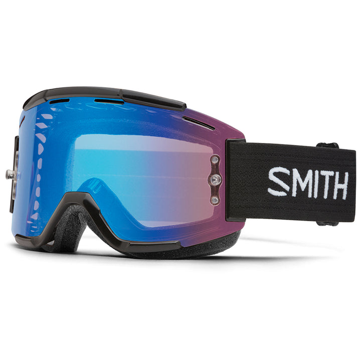 Smith Squad MTB Goggles Black/ChromaPop Contrast Rose Flash + Clear AF