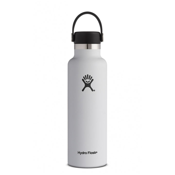 Hydro Flask 21oz Standard Mouth Water Bottle White