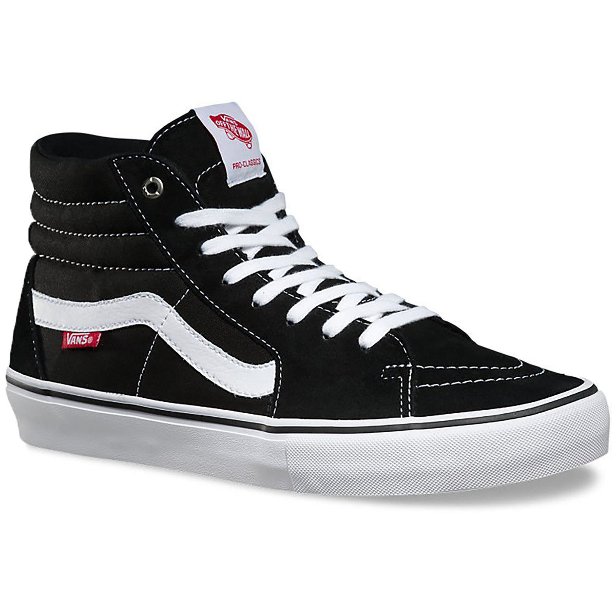 Vans SK8-Hi Pro Skate Shoes Black/White
