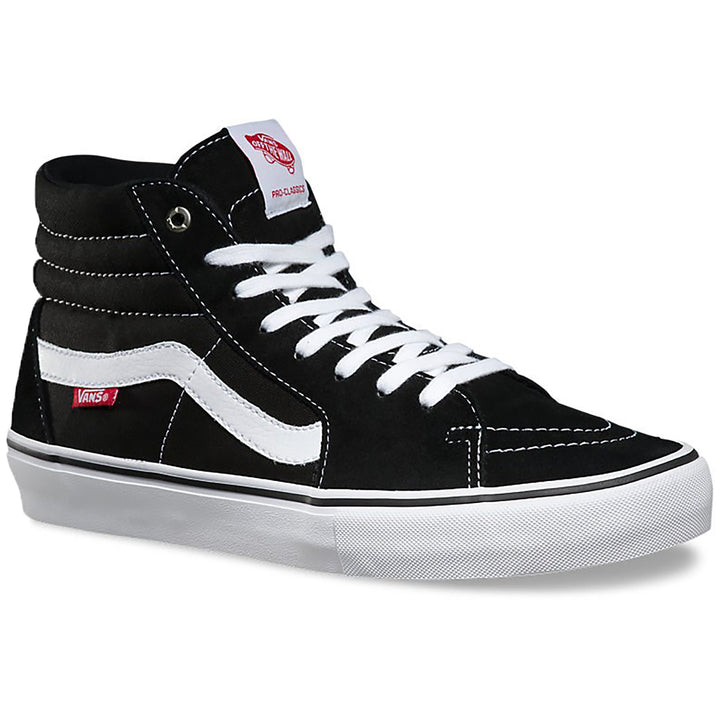 Vans SK8-Hi Pro Skate Shoes Black/White
