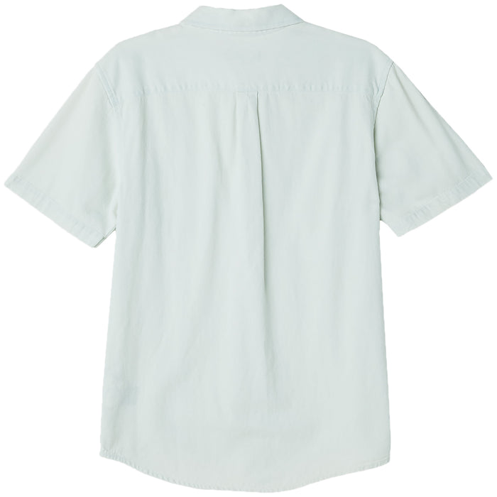 Obey Clothing Keble II Woven Short-Sleeve Shirt White
