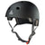 Triple 8 Dual Certified With EPS Skateboard Helmet Black Rubber