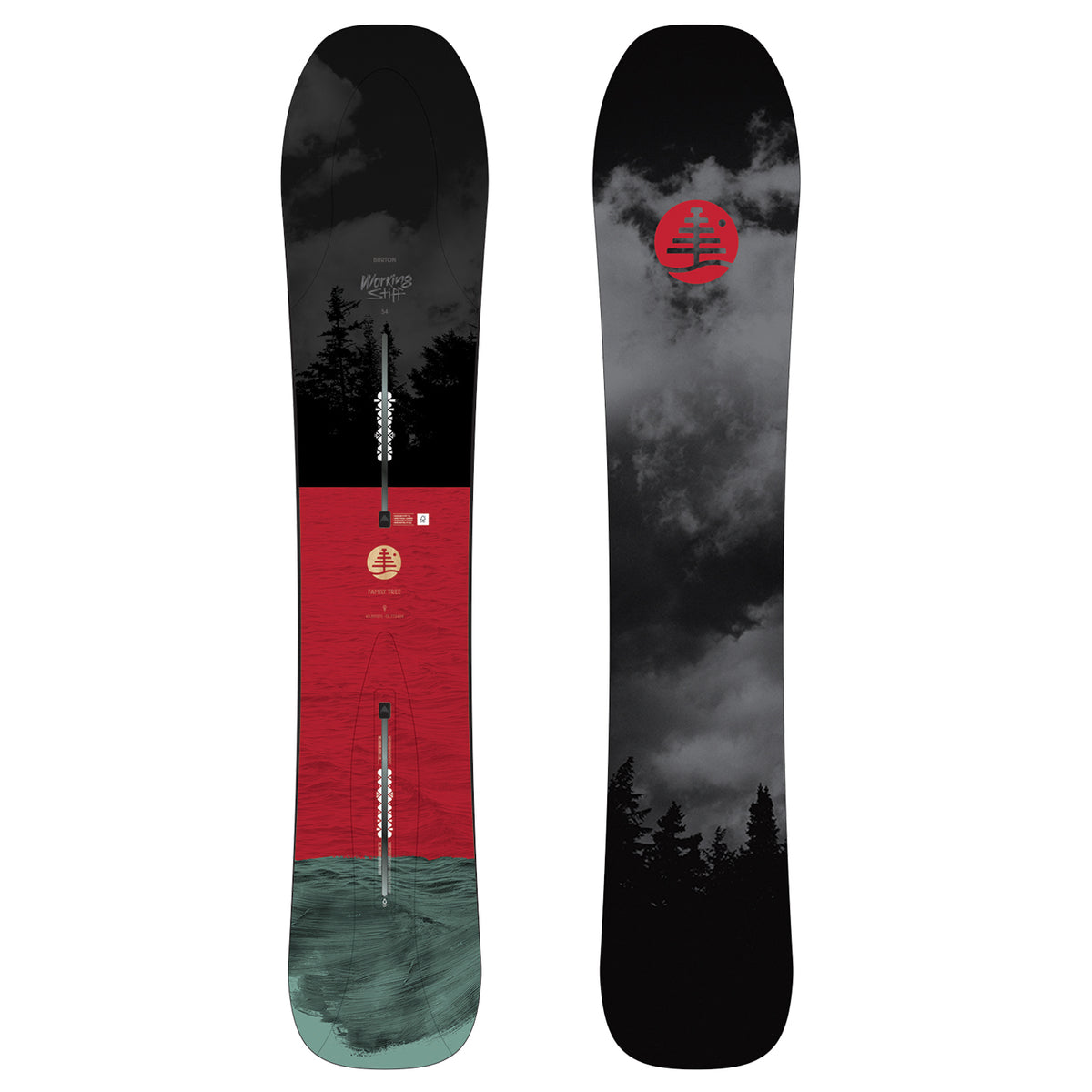 Burton Family Tree Working Stiff Snowboard 2018