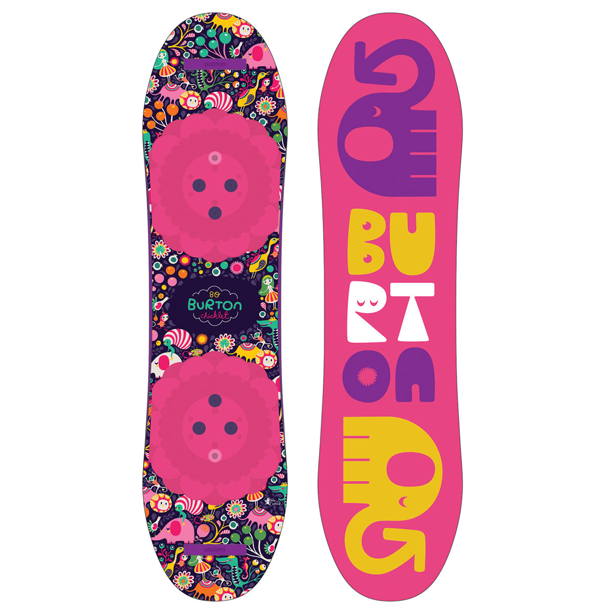 Burton Chicklet Snowboard - Girls' 2019