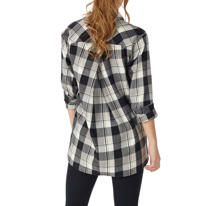 Burton Grace Tech Flannel - Women's True Black 77 Plaid