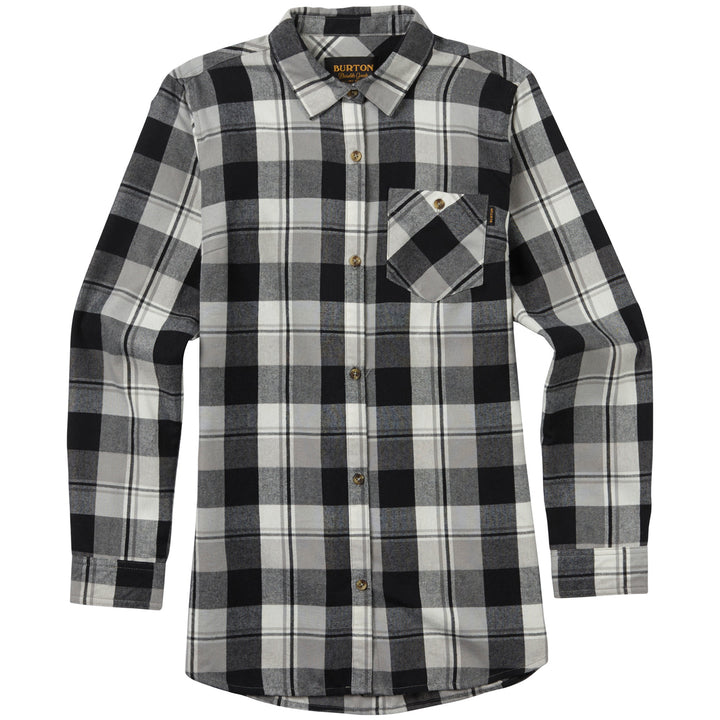 Burton Grace Tech Flannel - Women's True Black 77 Plaid