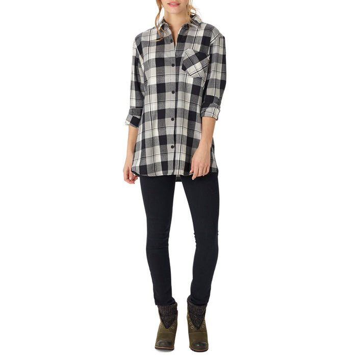 Burton Grace Tech Flannel - Women's True Black 77 Plaid
