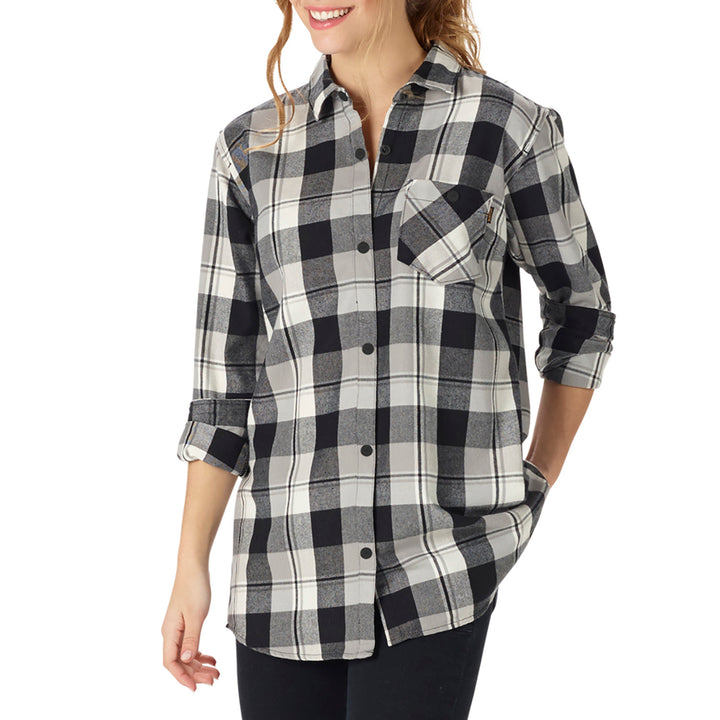 Burton Grace Tech Flannel - Women's True Black 77 Plaid