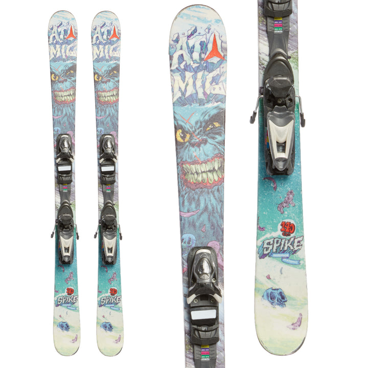 Atomic Spike Jr. Skis + Look Nova 7 Bindings - Boys' 2014