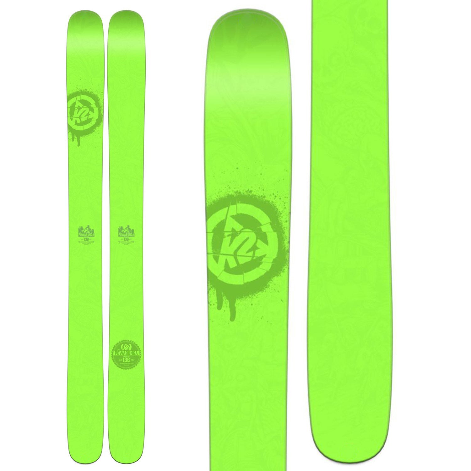 K2 Powabunga Skis 2017 – evo