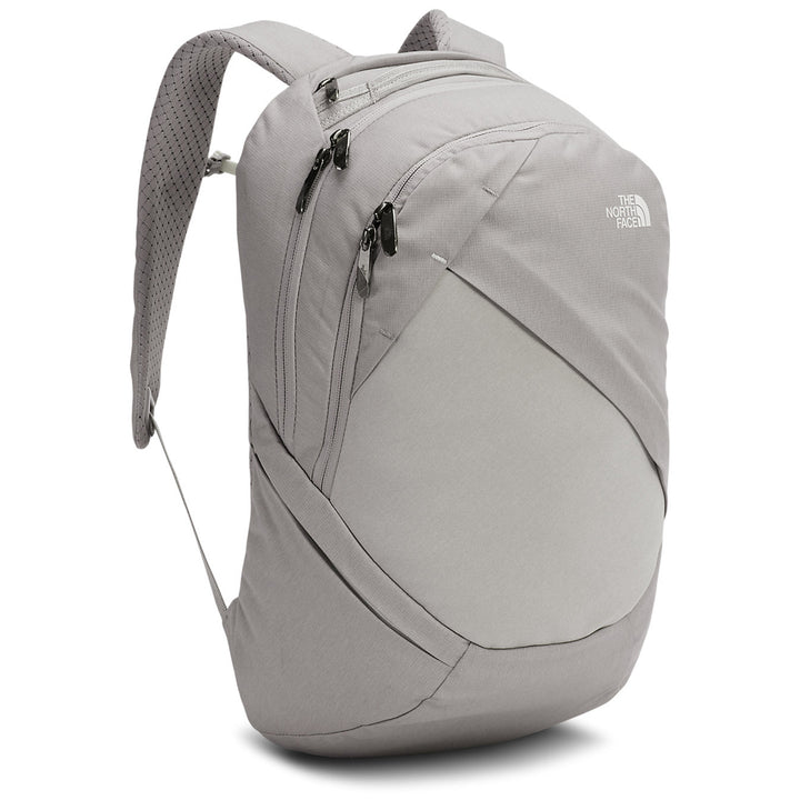 The North Face Isabella Backpack - Women's Metallic Silver Dark Heather/Vaporous Grey