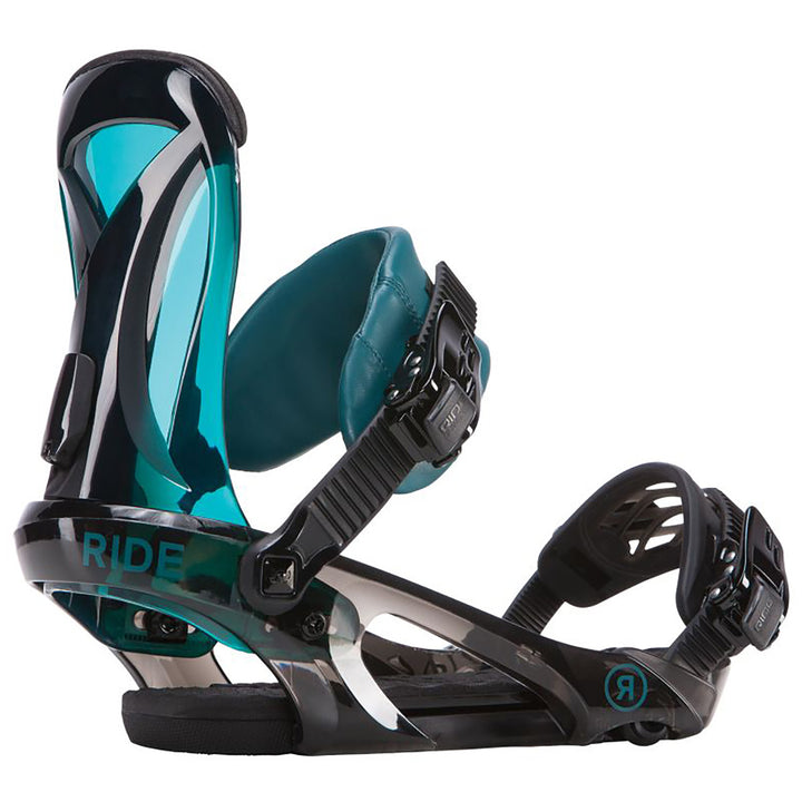 Ride KS Snowboard Bindings - Women's 2018 Deep Teal
