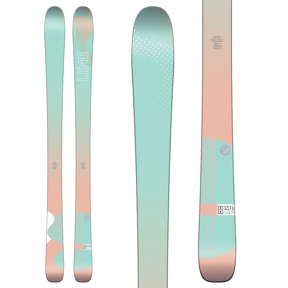 Line Skis Soulmate 86 Skis - Women's 2018