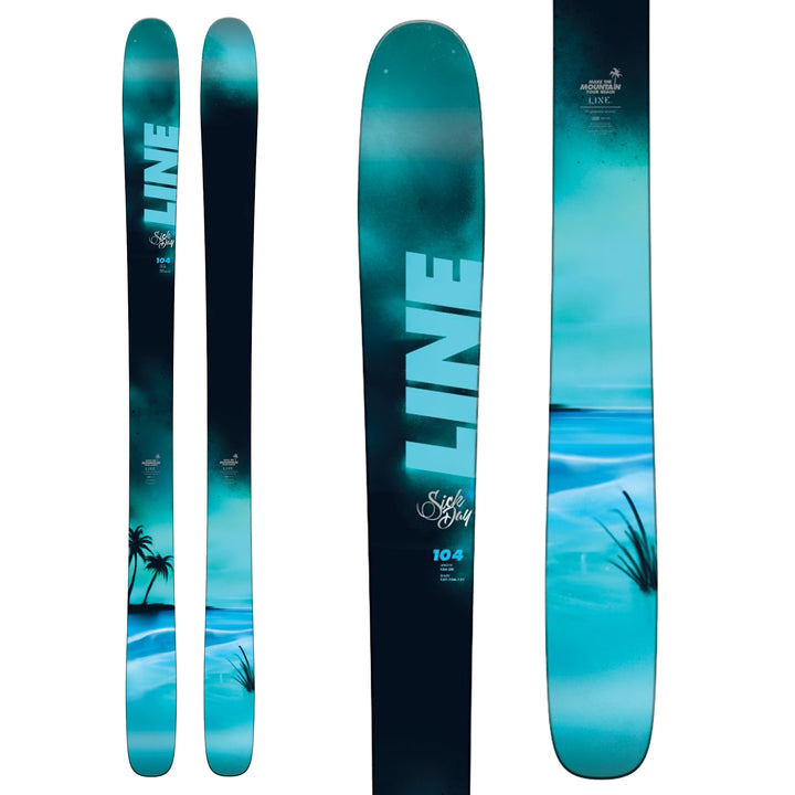 Line Skis Sick Day 104 Skis 2018