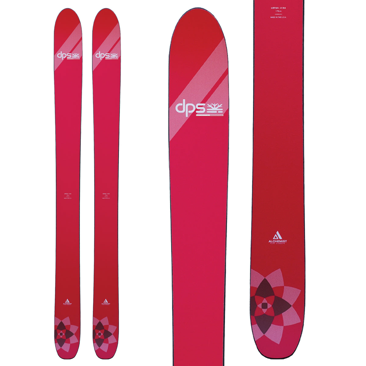 DPS Lotus 124 Alchemist Skis 2018