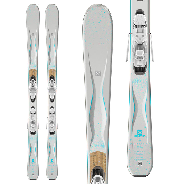 Salomon Cira Skis + E Lithium 10 Bindings - Women's 2018