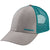 Patagonia Small Text Logo LoPro Trucker Hat Drifter Grey