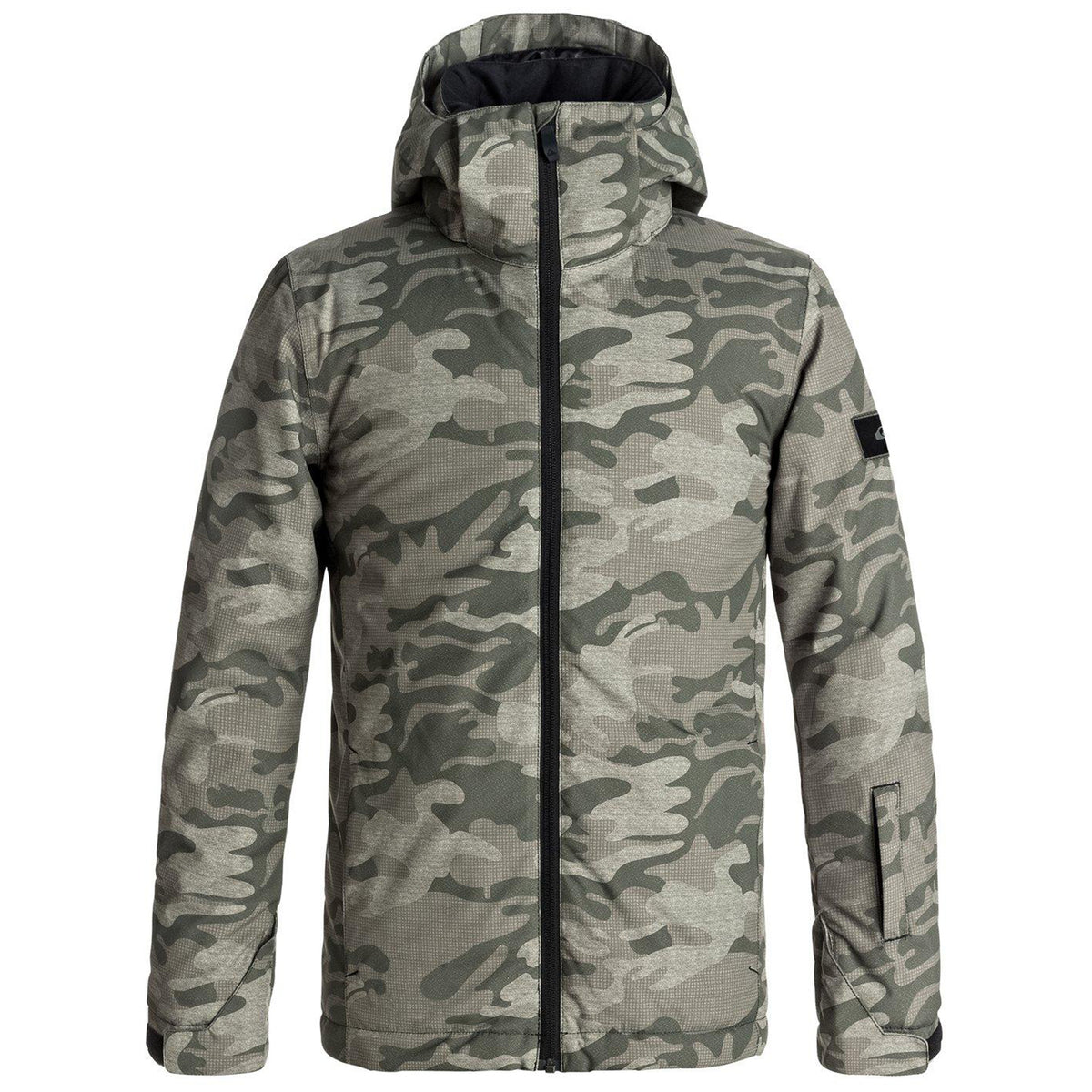Quiksilver Mission Print Jacket - Big Boys' Grape Leaf Camakazi