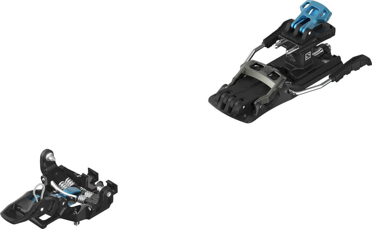 Salomon MTN + Brake Alpine Touring Ski Bindings 2020 Black / Blue