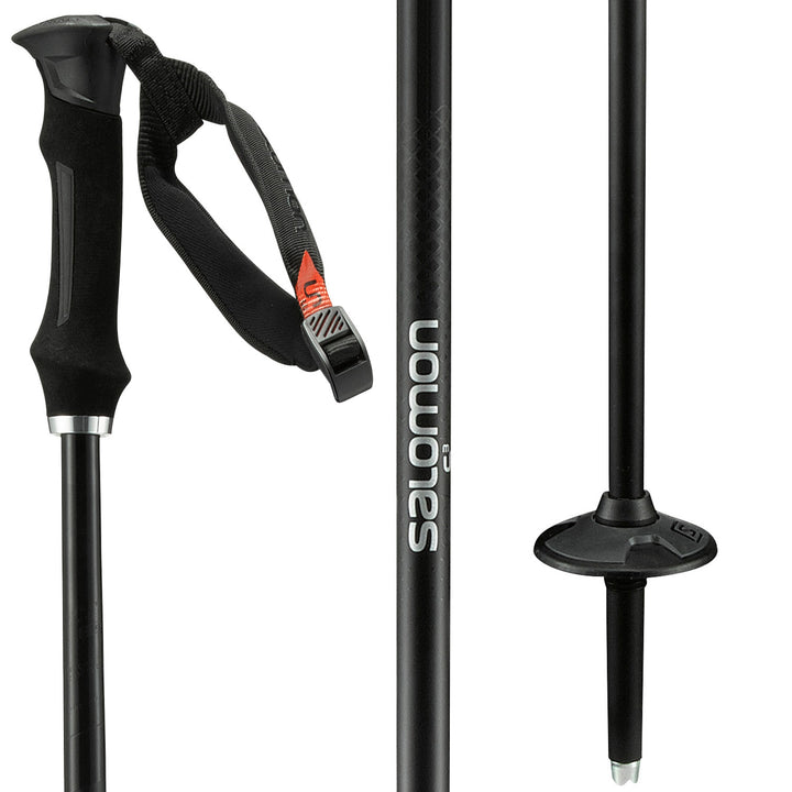 Salomon SC1 S3 Ski Poles 2019 Black