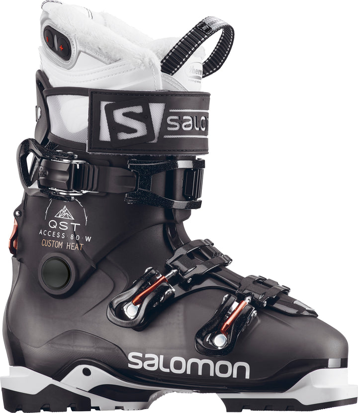 Salomon QST Access Custom Heat Ski Boots - Women's 2018 Anthracite Transluce/Black/Corail