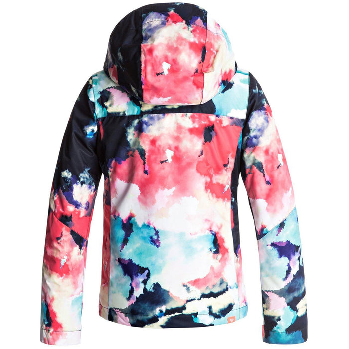 Roxy Jetty Jacket - Girls' Neon Grapefruit Cloud Nine