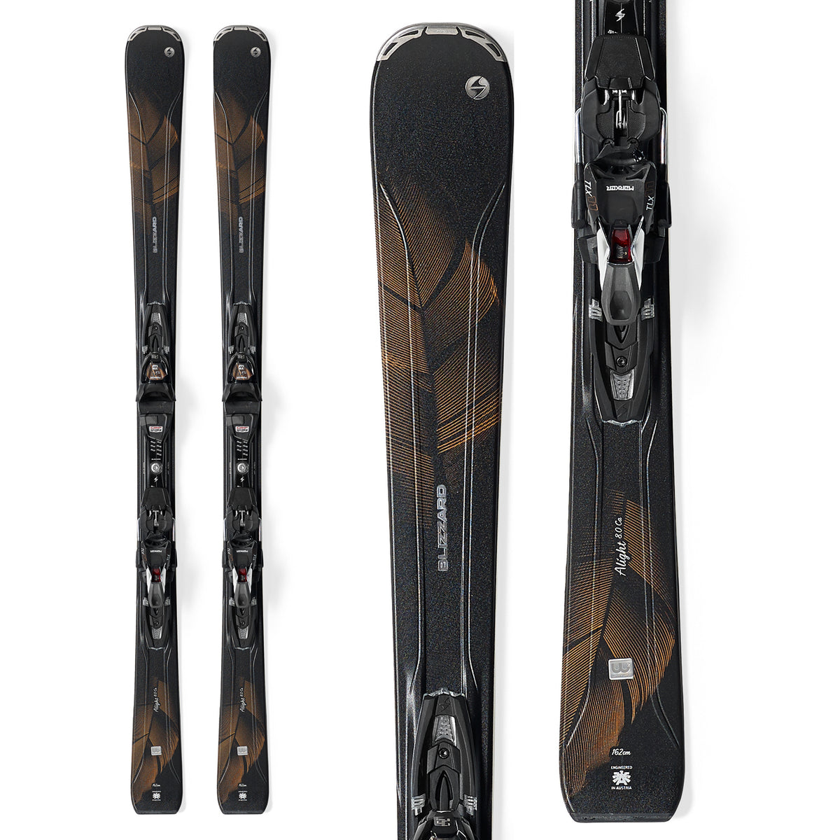 Blizzard Alight 8.0 CA Skis + TLX11 W Bindings - Women's 2018