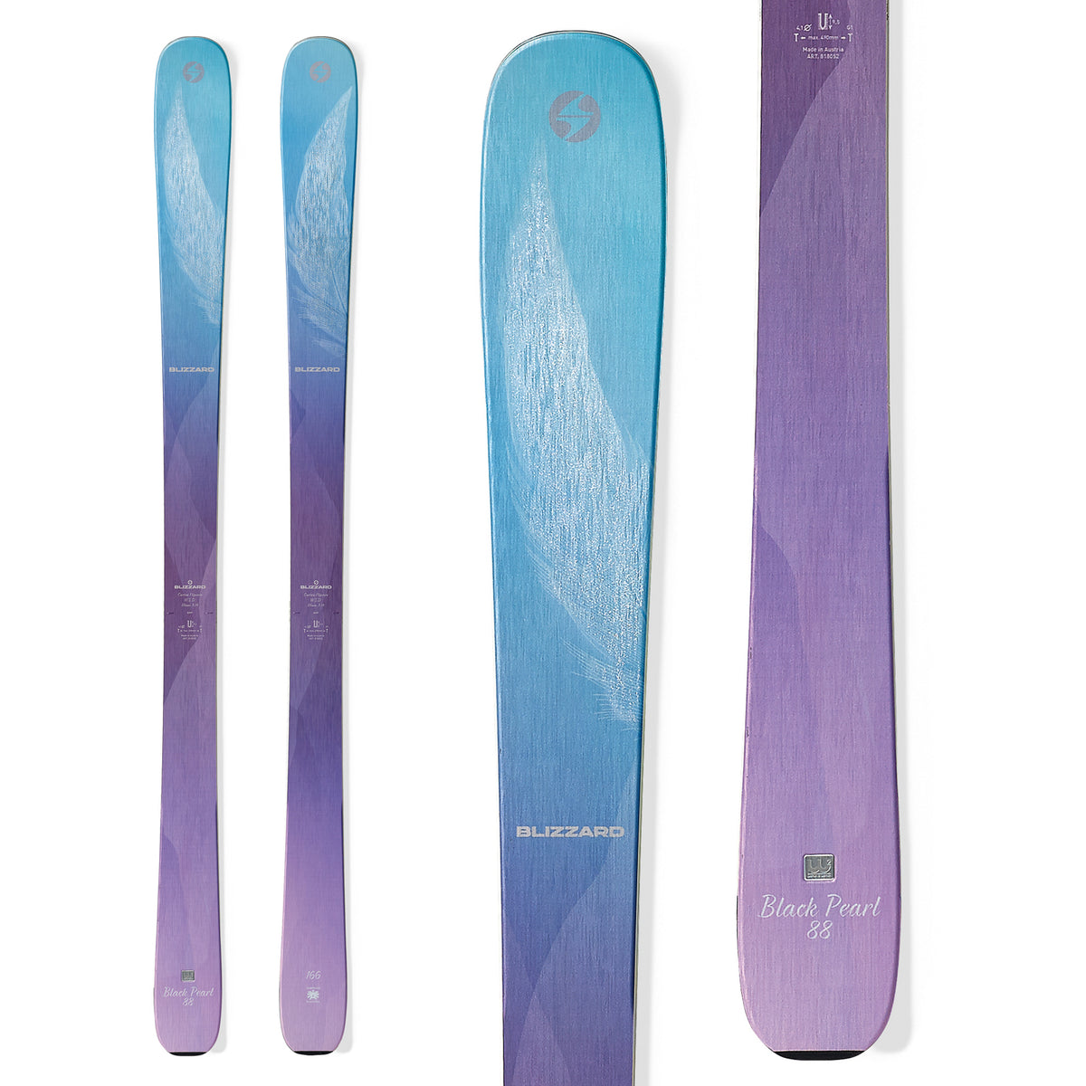 Blizzard Black Pearl 88 Skis - Women's 2019