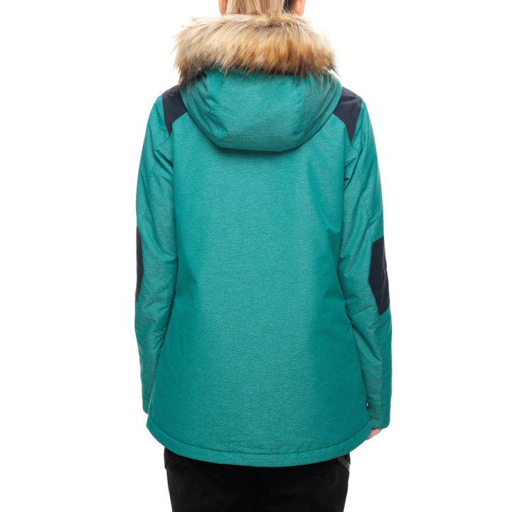 686 Ceremony Insulated Jacket - Women's Teal Heather Diamond