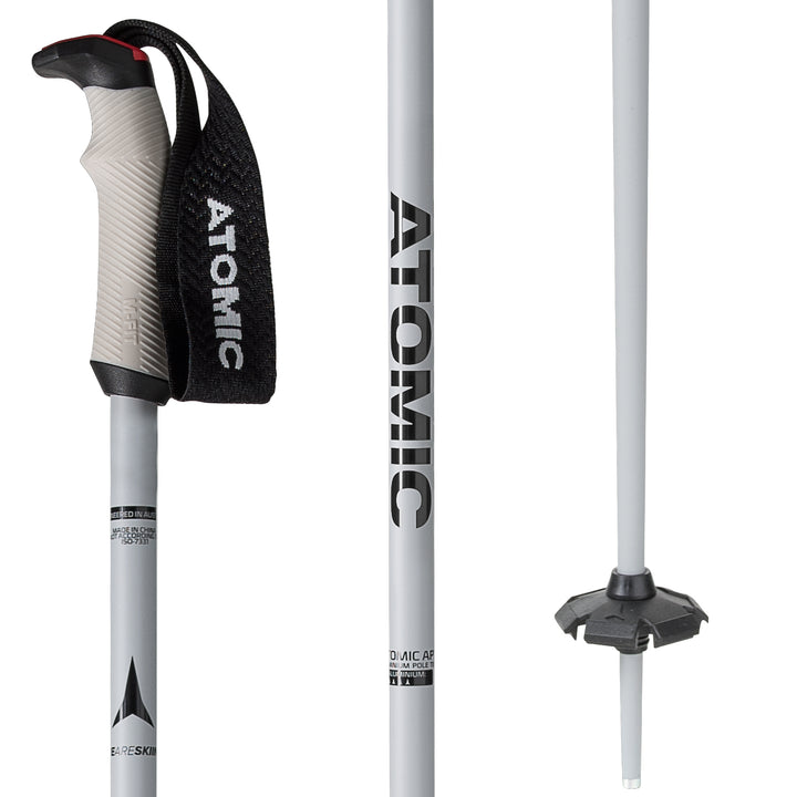 Atomic AMT SQS Ski Poles Grey/Black