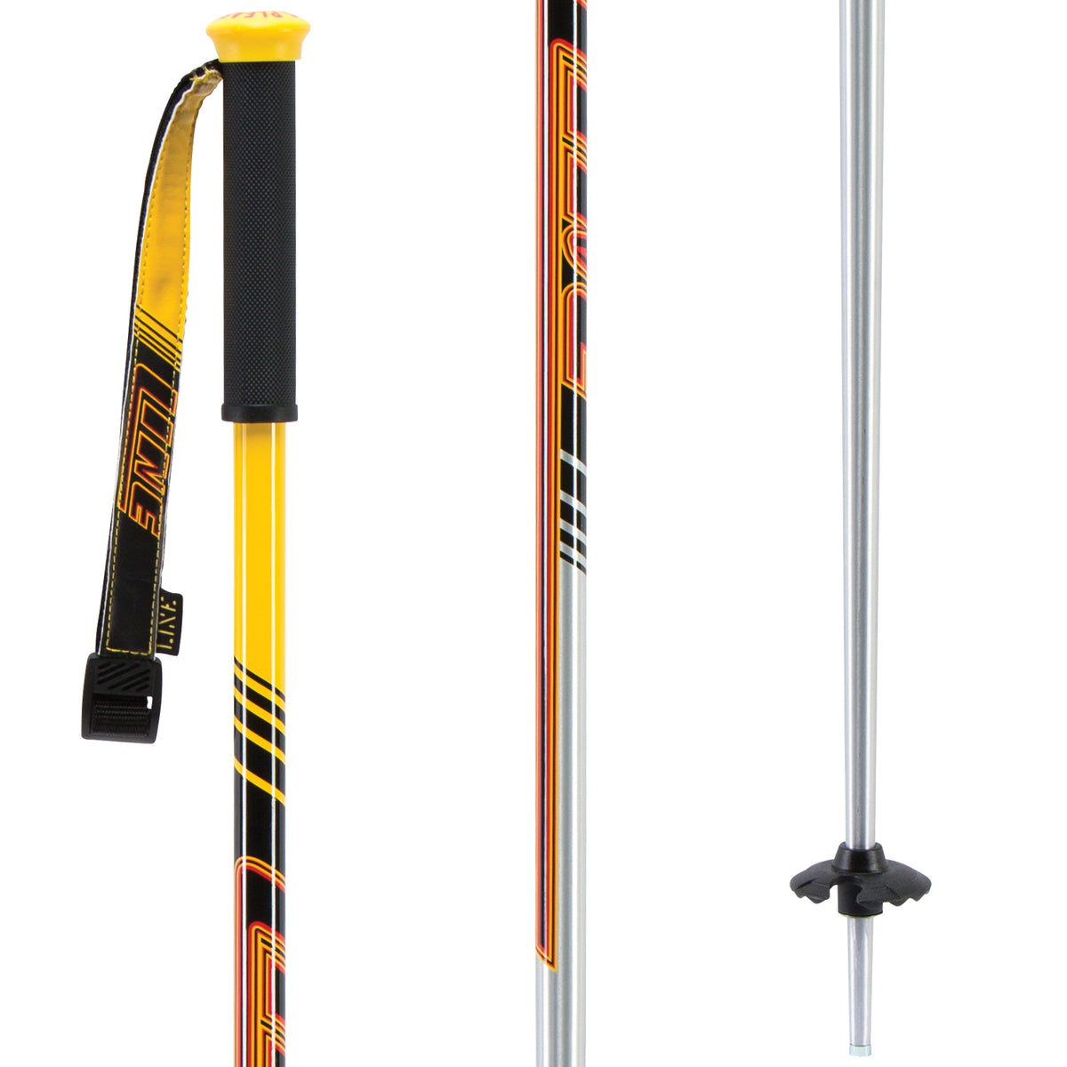 Line Skis Tac Ski Poles 2018 Silver