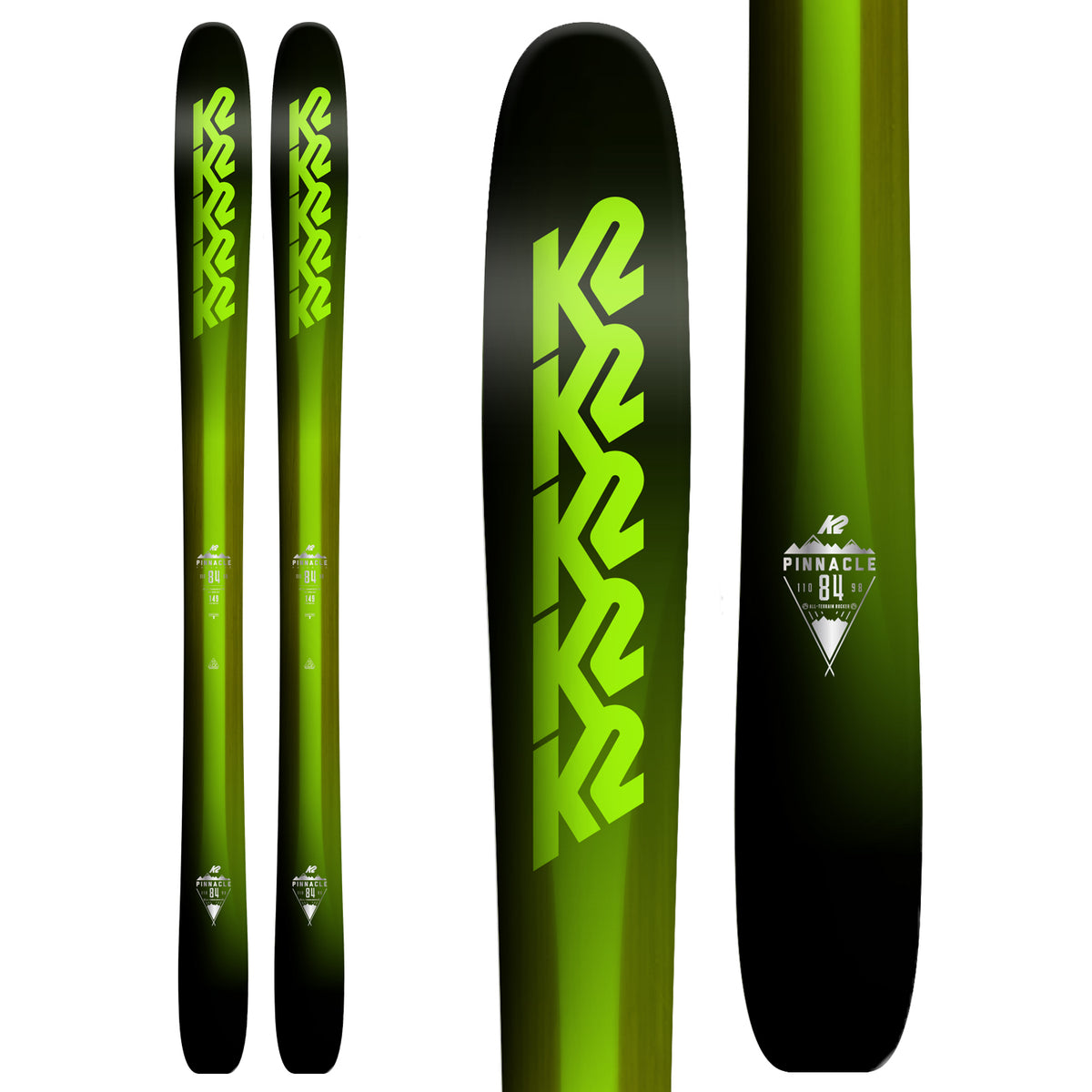 K2 Pinnacle Jr. Skis - Boys' 2018