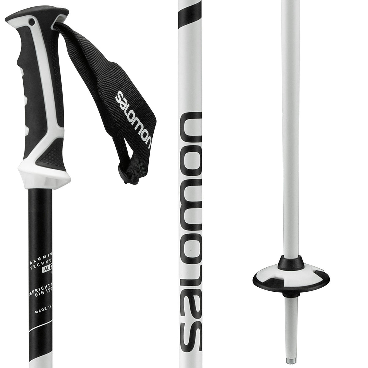Salomon X 08 Ski Poles 2019 White