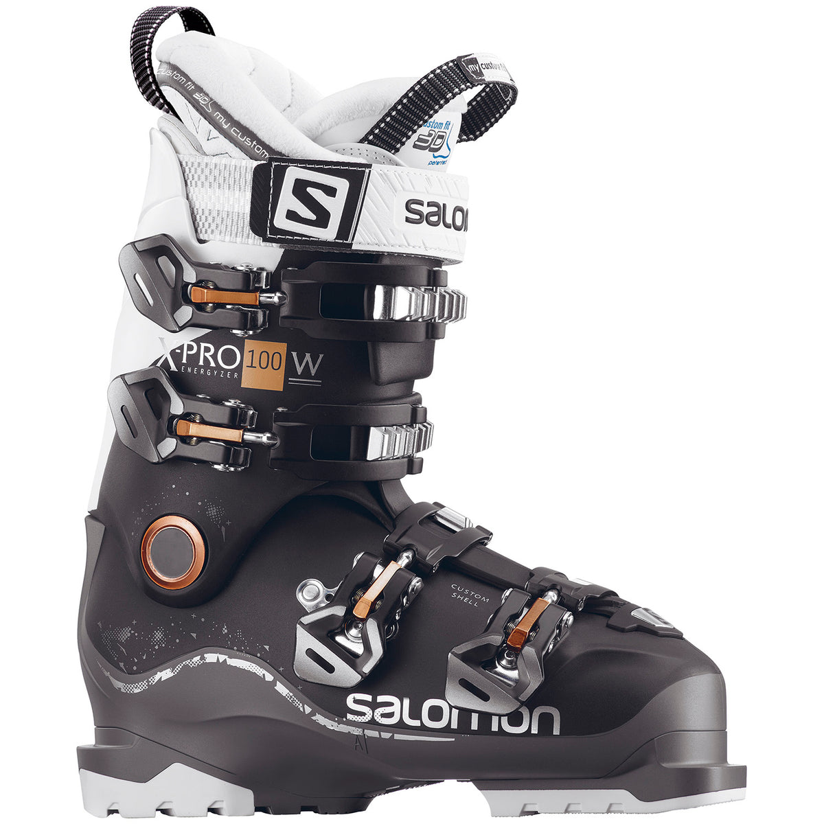 Salomon X Pro 100 W Ski Boots - Women's 2018 Black/Anthracite/White