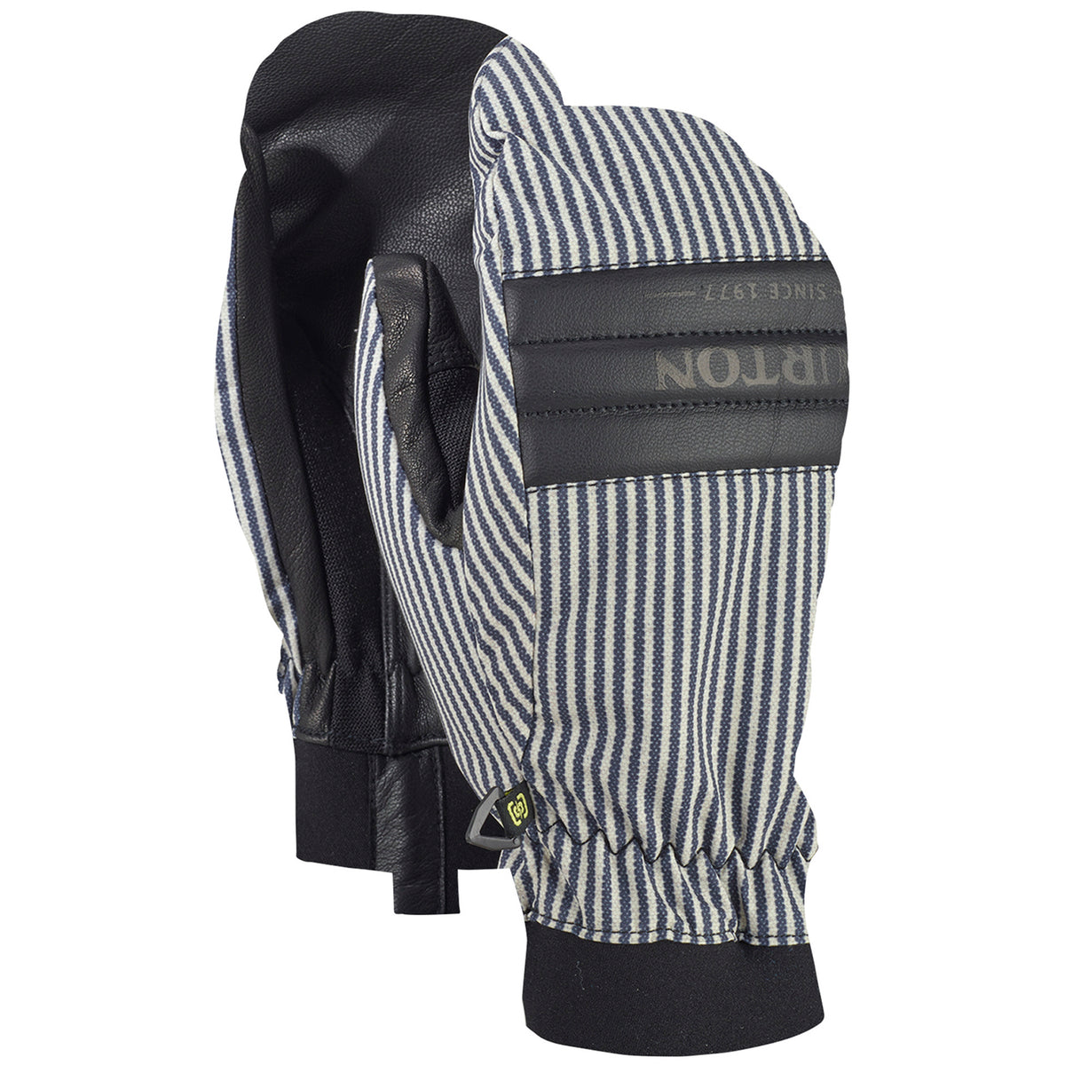Burton Dam Mittens Choo Choo Stripe