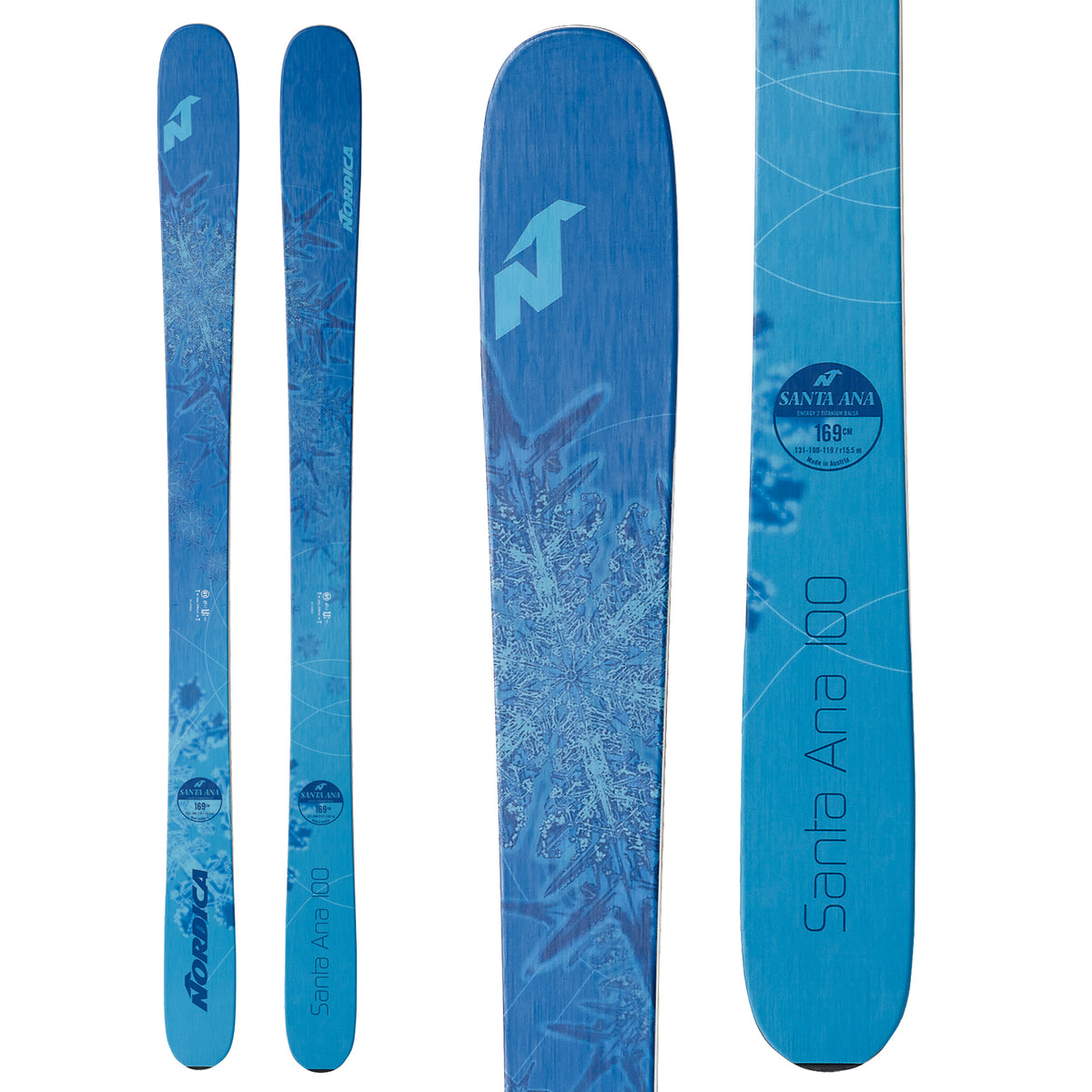 Nordica Santa Ana 100 Skis - Women's 2018