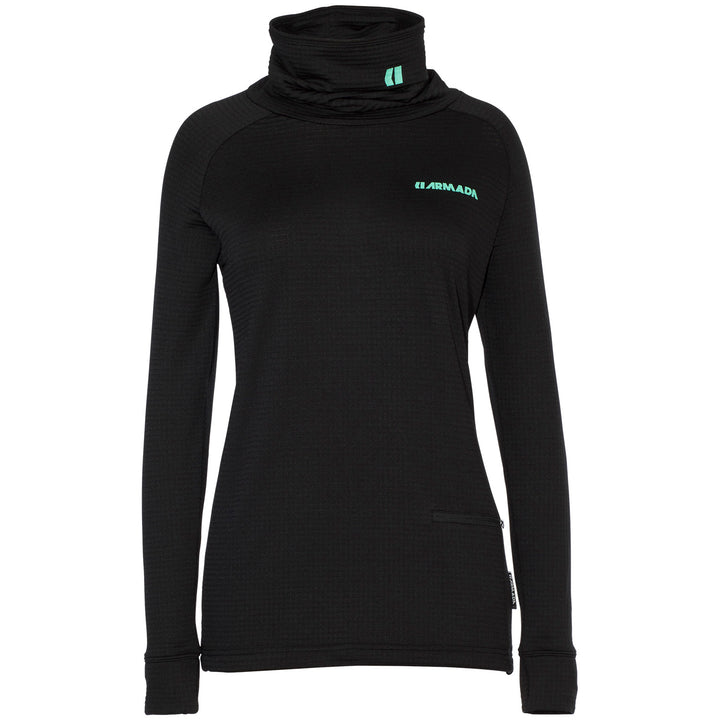 Armada Hideout Midlayer Top - Women's Black