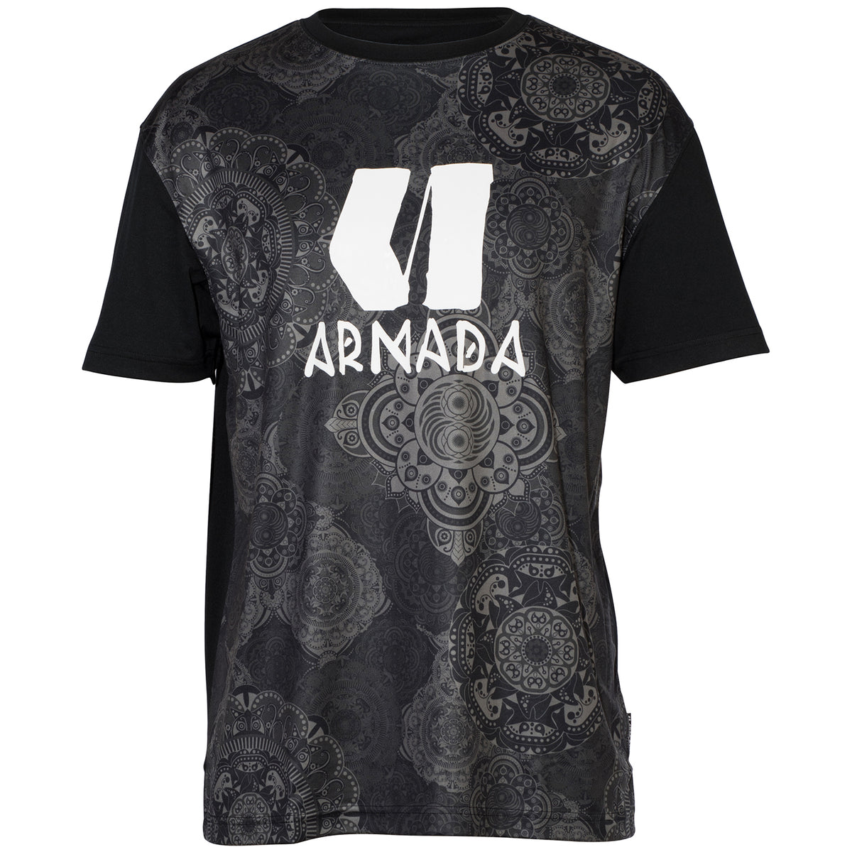 Armada Zone Tech T-Shirt Black Mandala