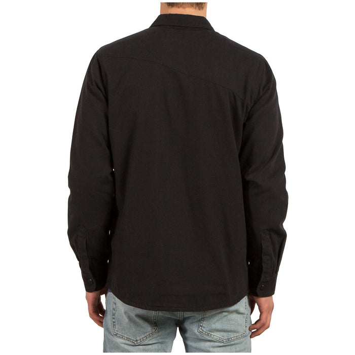 Volcom Larkin Jacket Black Back View