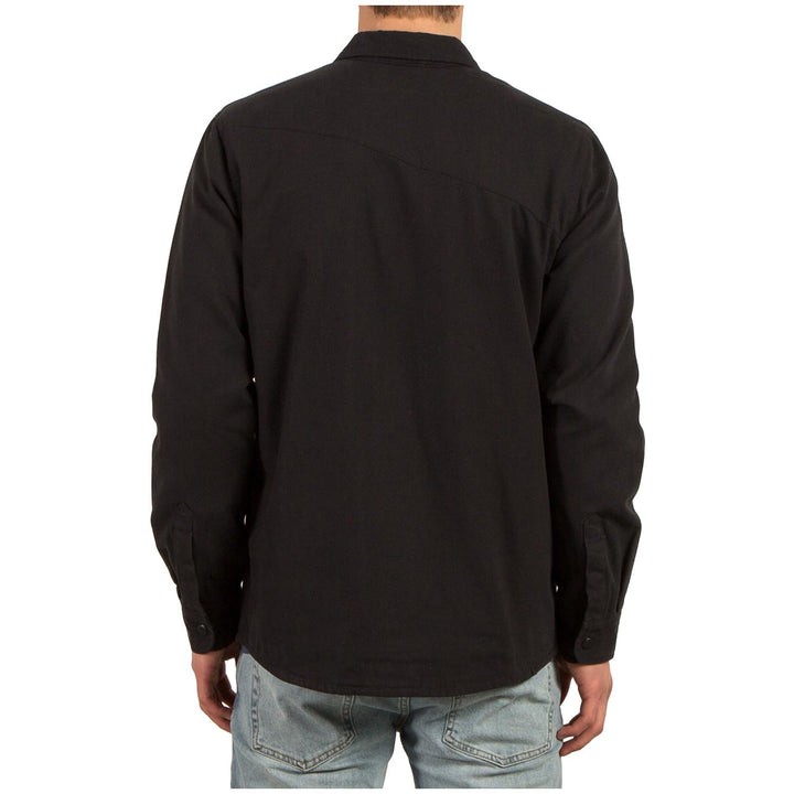 Volcom Larkin Jacket Black Back View