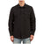 Volcom Larkin Jacket Black Front View