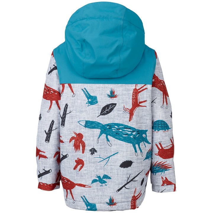 Burton Minishred Amped Jacket - Boys' Big Bad Wolf/Mountaineer