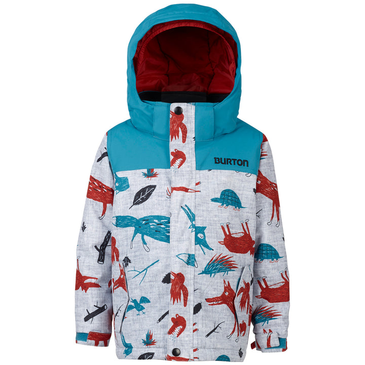 Burton Minishred Amped Jacket - Boys' Big Bad Wolf/Mountaineer
