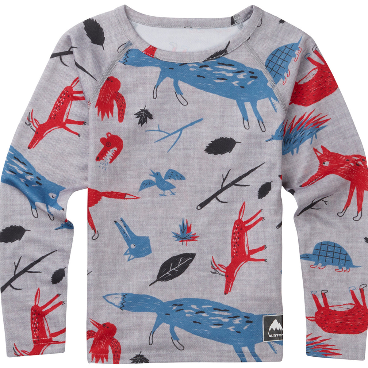 Burton Minishred Lightweight Base Layer Set - Little Kids' Big Bad Wolf