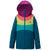 Burton Hart Jacket - Girls' Jaded/Grapeseed/Georgia Peach/Everglade